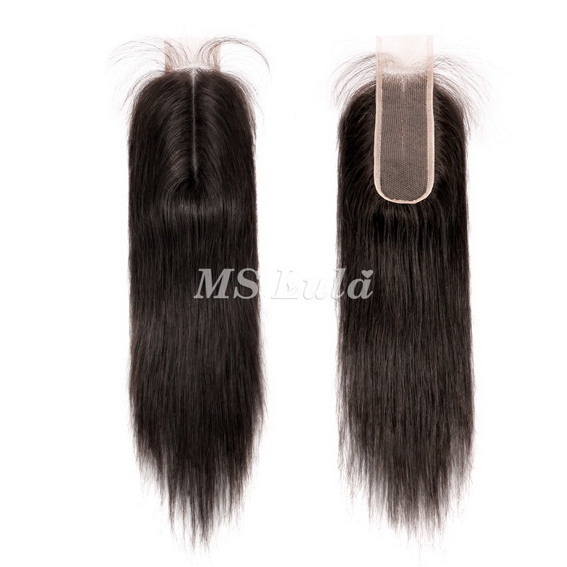 2x6 Virgin Hair Straight HD/Transparent Lace Closure - 图片 3